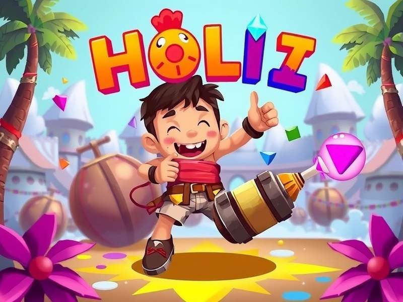 Holi Lively Expedition Game Cover